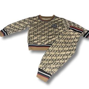 Atmosphere Toddler Sweat Suit, Cream Colored Size 18 Months